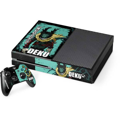 My Hero Academia Dark Deku Season 6 Xbox One Console and Controller Bundle Skin