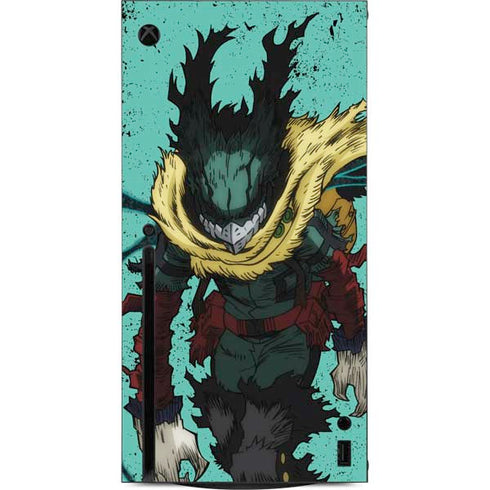 My Hero Academia Dark Deku Season 6 Xbox Series X Console Skin