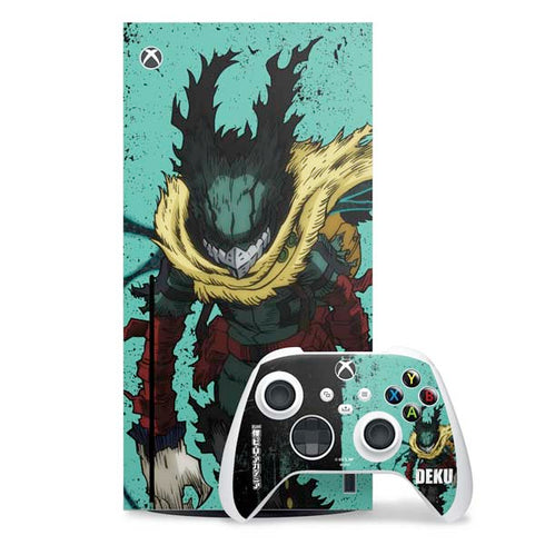 My Hero Academia Dark Deku Season 6 XBox Series X Digital Edition Bundle Skin