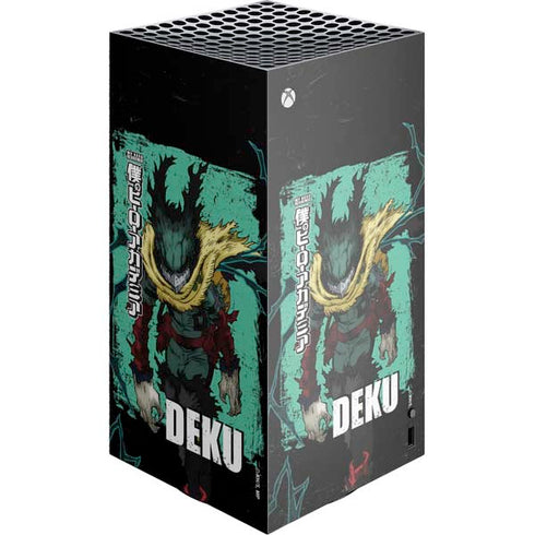 My Hero Academia Dark Deku Season 6 XBox Series X Digital Edition Console Skin