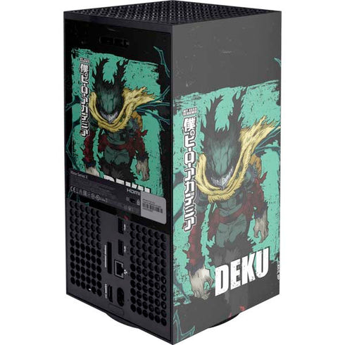 My Hero Academia Dark Deku Season 6 XBox Series X Digital Edition Console Skin