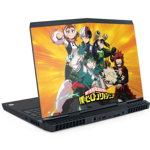My Hero Academia Deku and Baku Team Season 6 Dell Alienware Skin