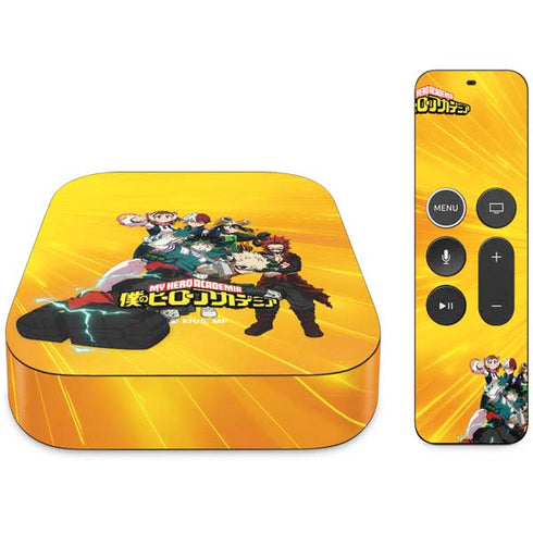 My Hero Academia Deku and Baku Team Season 6 Apple TV Skin
