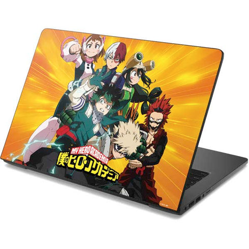 My Hero Academia Deku and Baku Team Season 6 Dell Chromebook Skin
