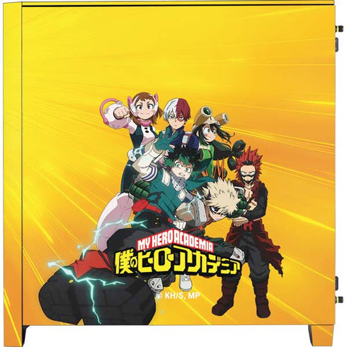 My Hero Academia Deku and Baku Team Season 6 Corsair 4000D Tempered Glass Mid-Tower ATX Case Skin