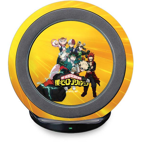 My Hero Academia Deku and Baku Team Season 6 Fast Charge Wireless Charging Stand Skin