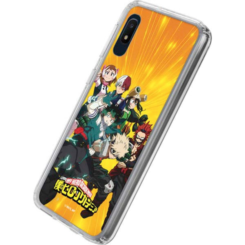 My Hero Academia Deku and Baku Team Season 6 Galaxy A10e Clear Case