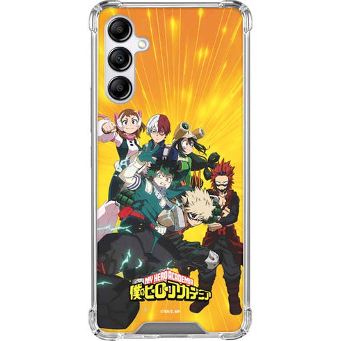 My Hero Academia Deku and Baku Team Season 6 Galaxy A14 5G Clear Case