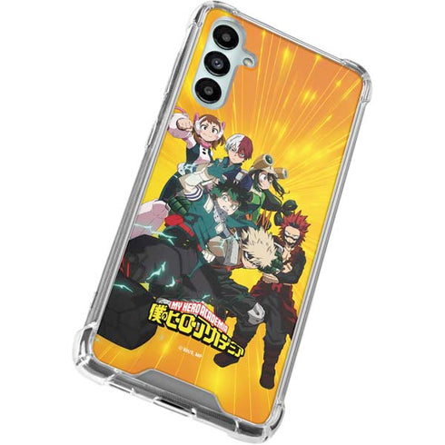 My Hero Academia Deku and Baku Team Season 6 Galaxy A15 5G Clear Case