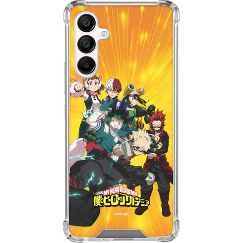 My Hero Academia Deku and Baku Team Season 6 Galaxy A16 5G Clear Case