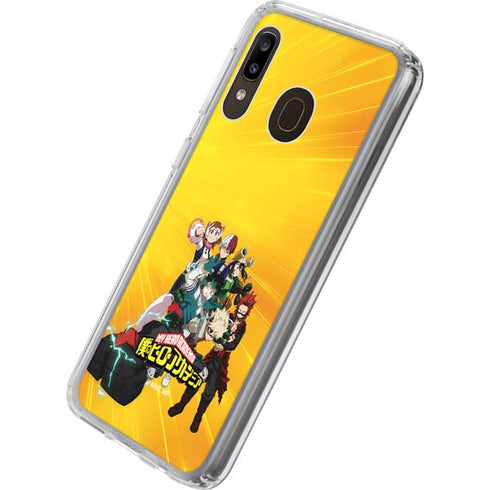 My Hero Academia Deku and Baku Team Season 6 Galaxy A20 Clear Case