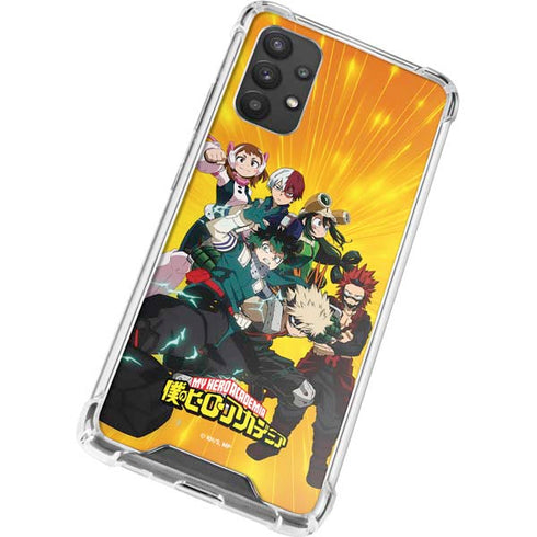 My Hero Academia Deku and Baku Team Season 6 Galaxy A32 5G Clear Case