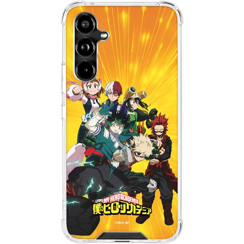 My Hero Academia Deku and Baku Team Season 6 Galaxy A54 5G Clear Case