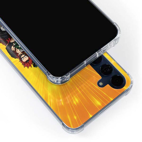My Hero Academia Deku and Baku Team Season 6 Galaxy A55 5G Clear Case