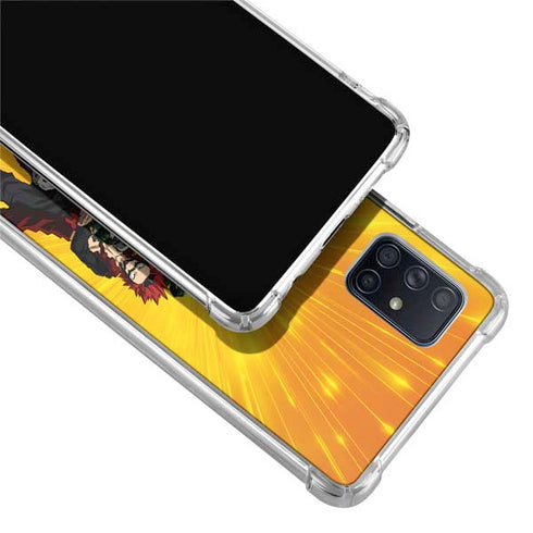 My Hero Academia Deku and Baku Team Season 6 Galaxy A71 5G Clear Case