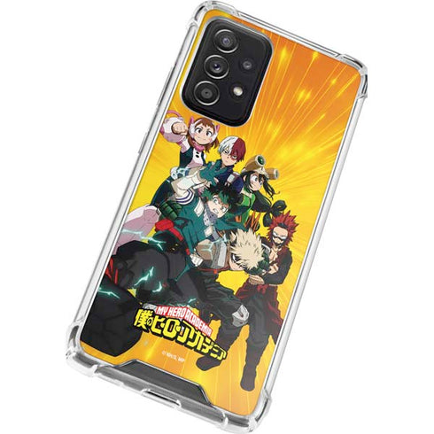 My Hero Academia Deku and Baku Team Season 6 Galaxy A72 5G Clear Case