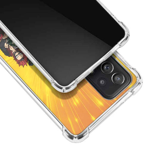 My Hero Academia Deku and Baku Team Season 6 Galaxy A72 5G Clear Case