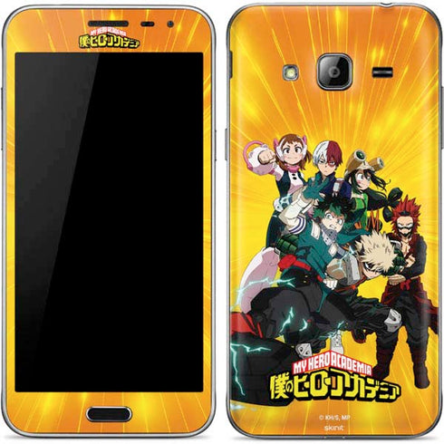 My Hero Academia Deku and Baku Team Season 6 Galaxy J3 Skin