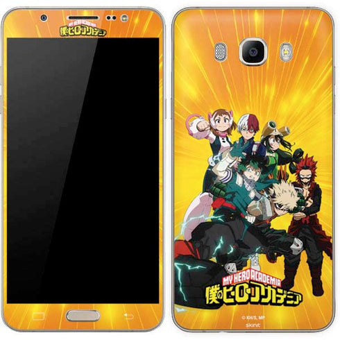 My Hero Academia Deku and Baku Team Season 6 Galaxy J7 Skin