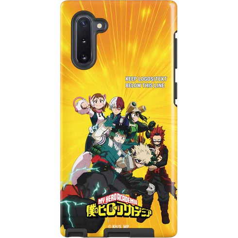 My Hero Academia Deku and Baku Team Season 6 Galaxy Cases