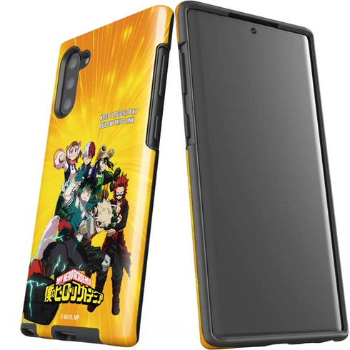 My Hero Academia Deku and Baku Team Season 6 Galaxy Note 10 Pro Case