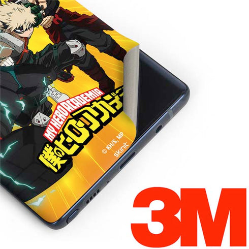 My Hero Academia Deku and Baku Team Season 6 Galaxy Note 9 Skin