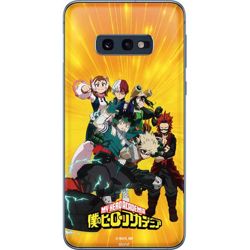 My Hero Academia Deku and Baku Team Season 6 Galaxy S10e Skin