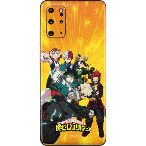 My Hero Academia Deku and Baku Team Season 6 Galaxy S20 Plus Skin