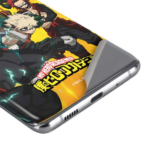 My Hero Academia Deku and Baku Team Season 6 Galaxy S20 Plus Skin
