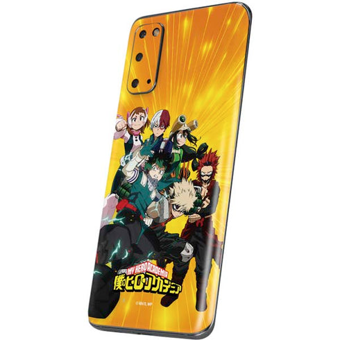 My Hero Academia Deku and Baku Team Season 6 Galaxy S20 Skin