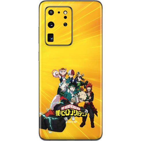 My Hero Academia Deku and Baku Team Season 6 Galaxy S20 Ultra 5G Skin