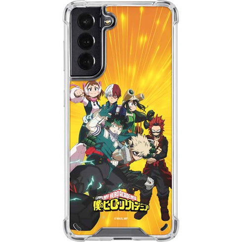 My Hero Academia Deku and Baku Team Season 6 Galaxy S21 5G Clear Case