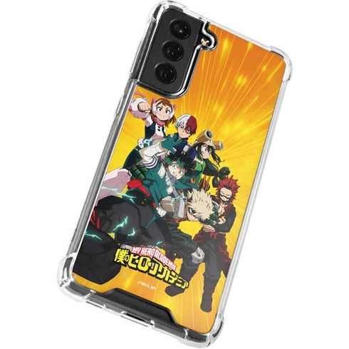 My Hero Academia Deku and Baku Team Season 6 Galaxy S21 FE Clear Case
