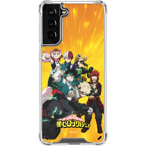 My Hero Academia Deku and Baku Team Season 6 Galaxy S21 Plus 5G Clear Case