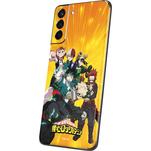 My Hero Academia Deku and Baku Team Season 6 Galaxy S21 Plus 5G Skin