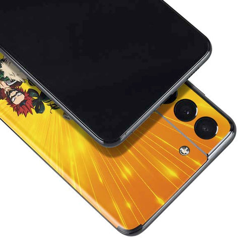 My Hero Academia Deku and Baku Team Season 6 Galaxy S21 Plus 5G Skin