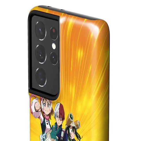 My Hero Academia Deku and Baku Team Season 6 Galaxy S21 Ultra 5G Pro Case
