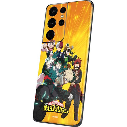 My Hero Academia Deku and Baku Team Season 6 Galaxy S21 Ultra 5G Skin