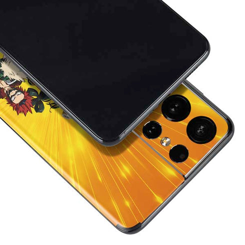 My Hero Academia Deku and Baku Team Season 6 Galaxy S21 Ultra 5G Skin