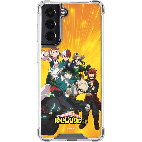 My Hero Academia Deku and Baku Team Season 6 Galaxy S22 Clear Case