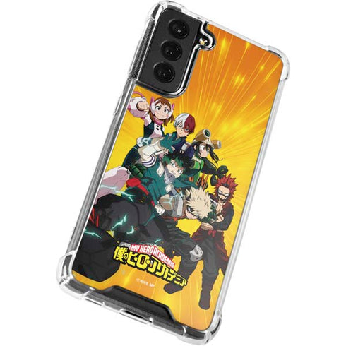 My Hero Academia Deku and Baku Team Season 6 Galaxy S22 Plus Clear Case