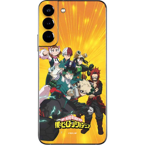 My Hero Academia Deku and Baku Team Season 6 Galaxy S22 Plus Skin