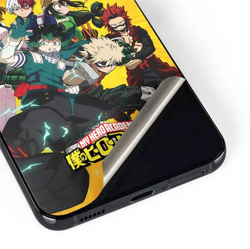 My Hero Academia Deku and Baku Team Season 6 Galaxy S22 Plus Skin