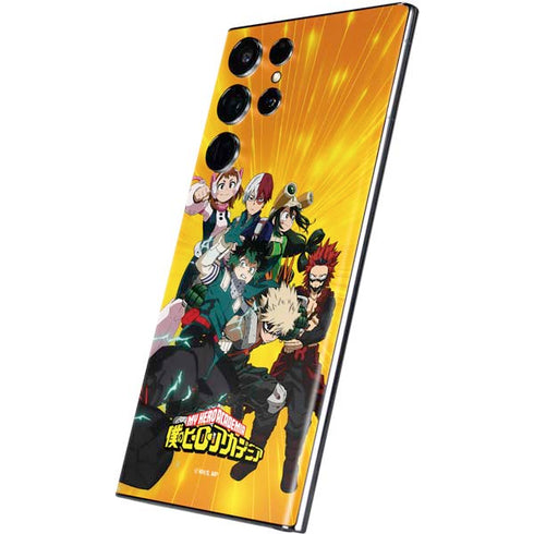 My Hero Academia Deku and Baku Team Season 6 Galaxy S22 Ultra Skin