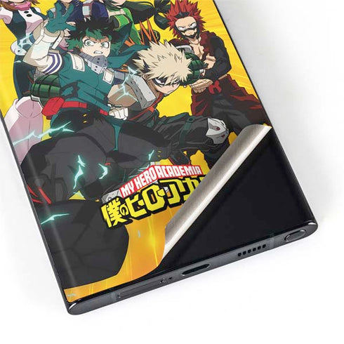 My Hero Academia Deku and Baku Team Season 6 Galaxy S22 Ultra Skin