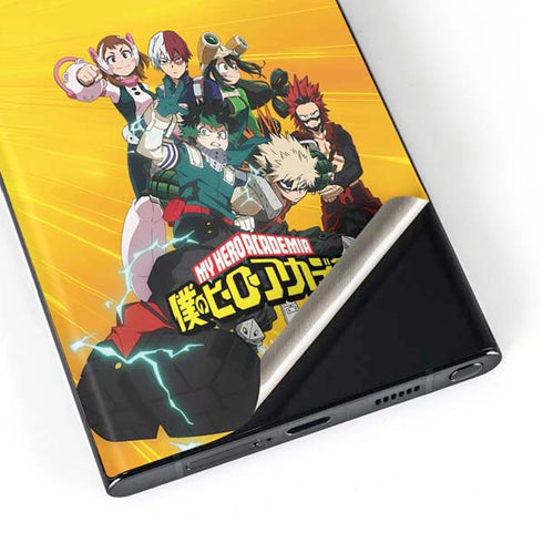 My Hero Academia Deku and Baku Team Season 6 Galaxy S23 Ultra Skin
