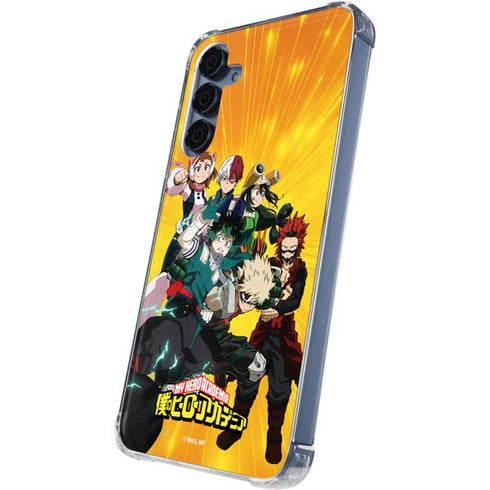 My Hero Academia Deku and Baku Team Season 6 Galaxy S24 Clear Case