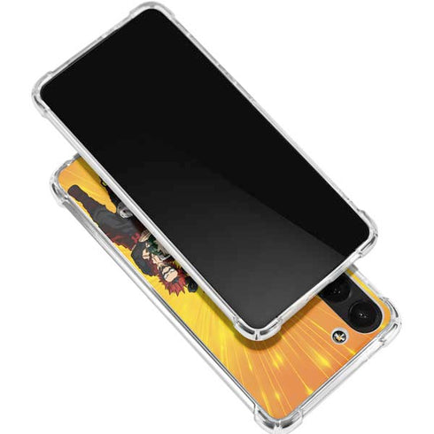 My Hero Academia Deku and Baku Team Season 6 Galaxy S24 FE Clear Case
