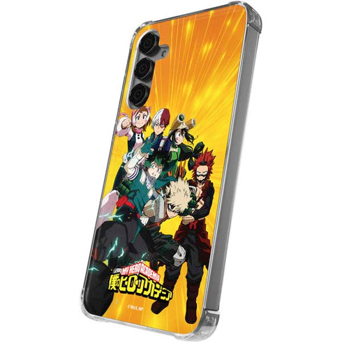 My Hero Academia Deku and Baku Team Season 6 Galaxy S24 Plus Clear Case