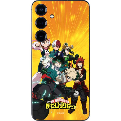 My Hero Academia Deku and Baku Team Season 6 Galaxy S24 Skin